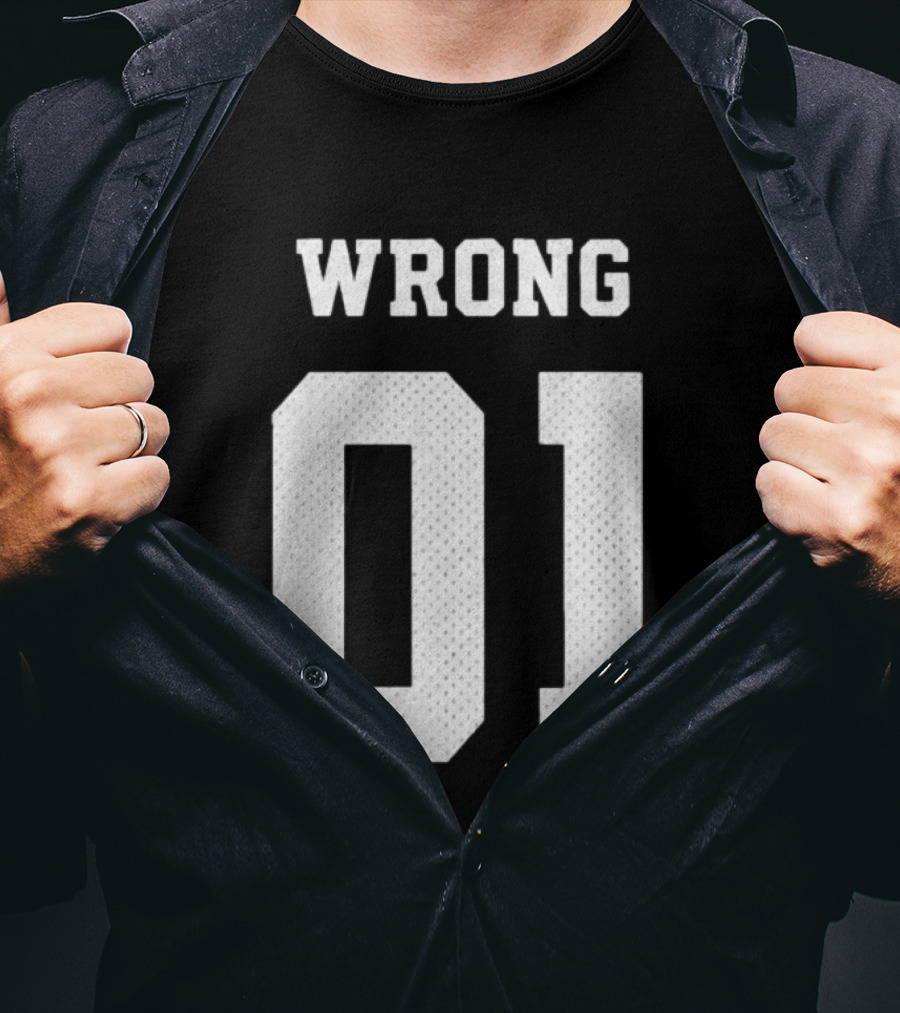 Gideonal Store Wrong 01 Jersey T-Shirt
