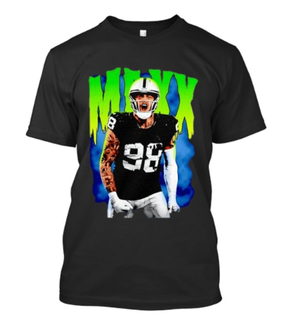 Maxx Crosby 98 Las Vegas Raiders Football Player Jersey T-Shirt