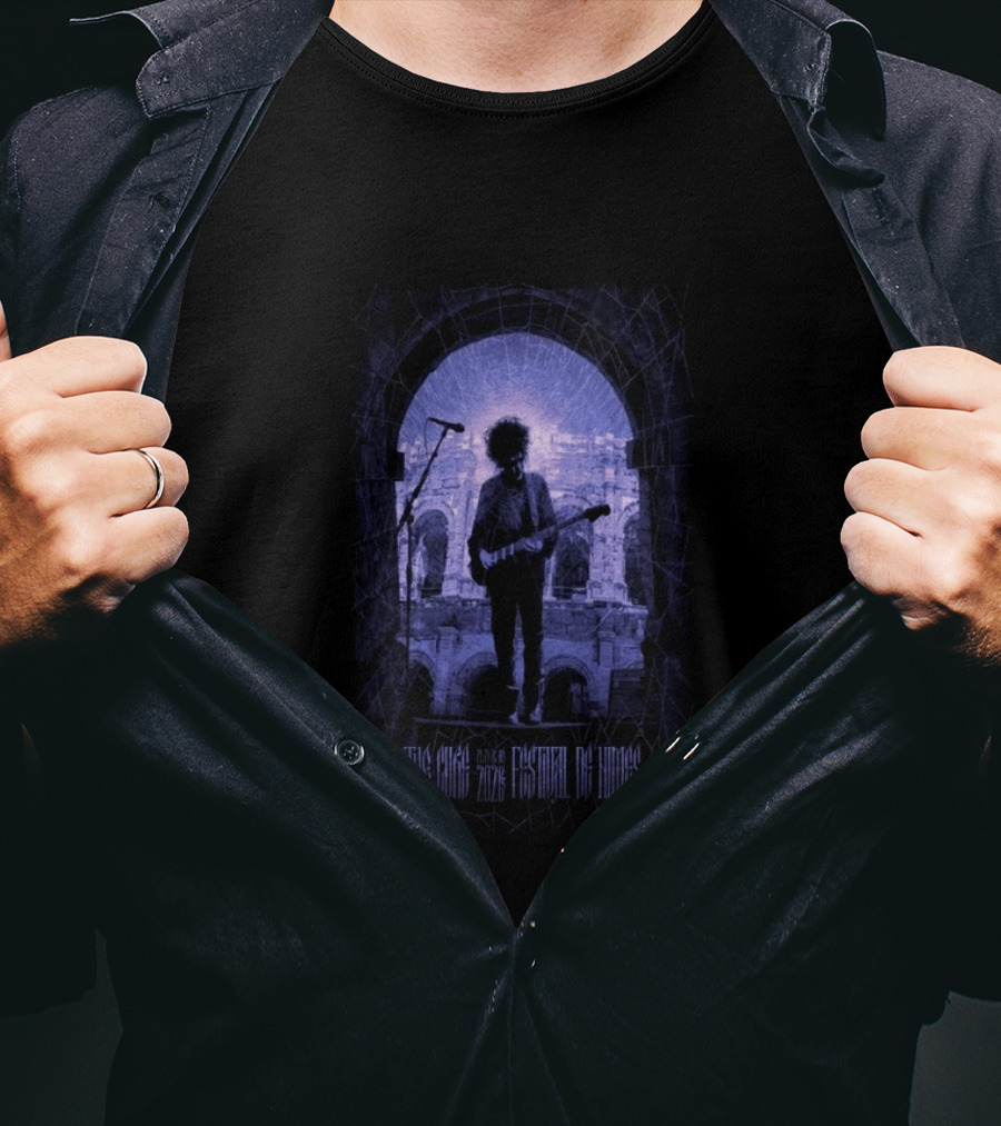 The Cure 2026 Festival De Nimes July 24 26 France Concert T-Shirt