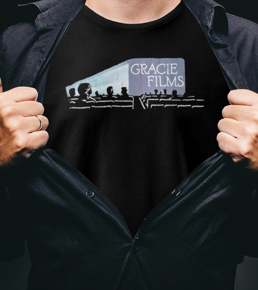 Gracie Films Cinema Screen The Simpsons Movie Theater Comedy Television T-Shirt