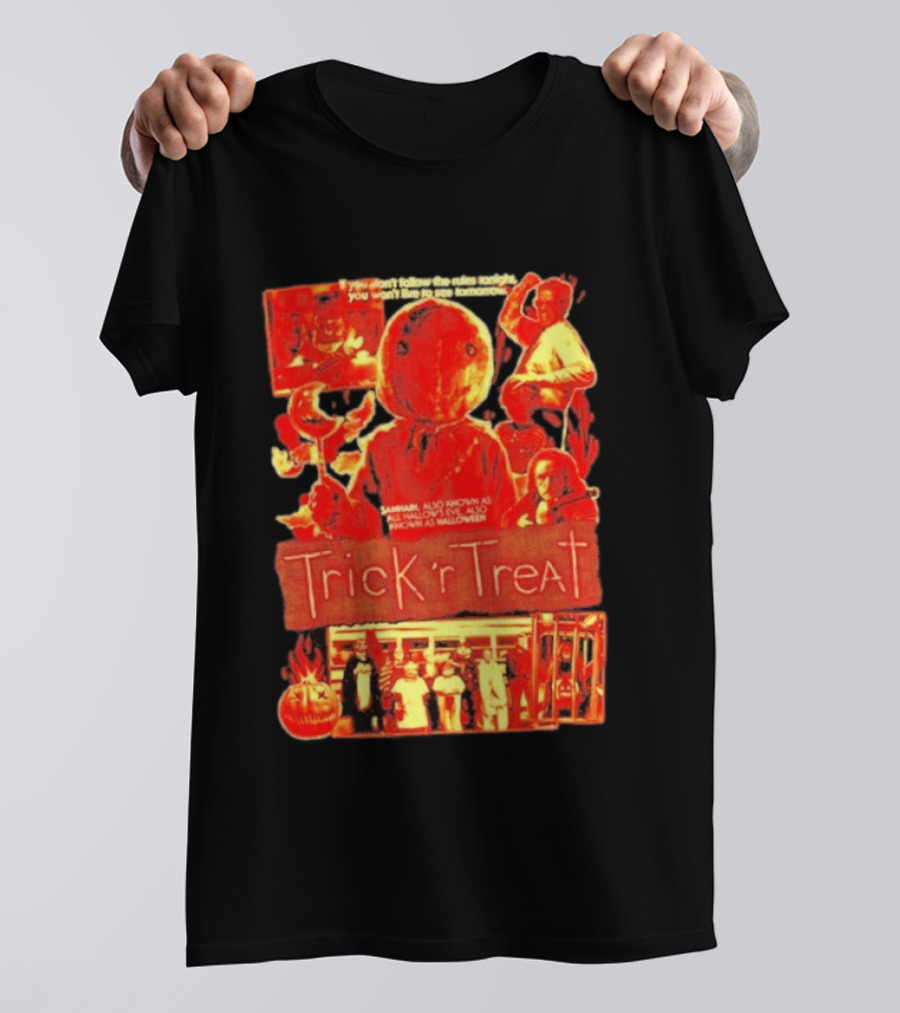 Trick 'r Treat Samhain Halloween Iconic Horror T-Shirt
