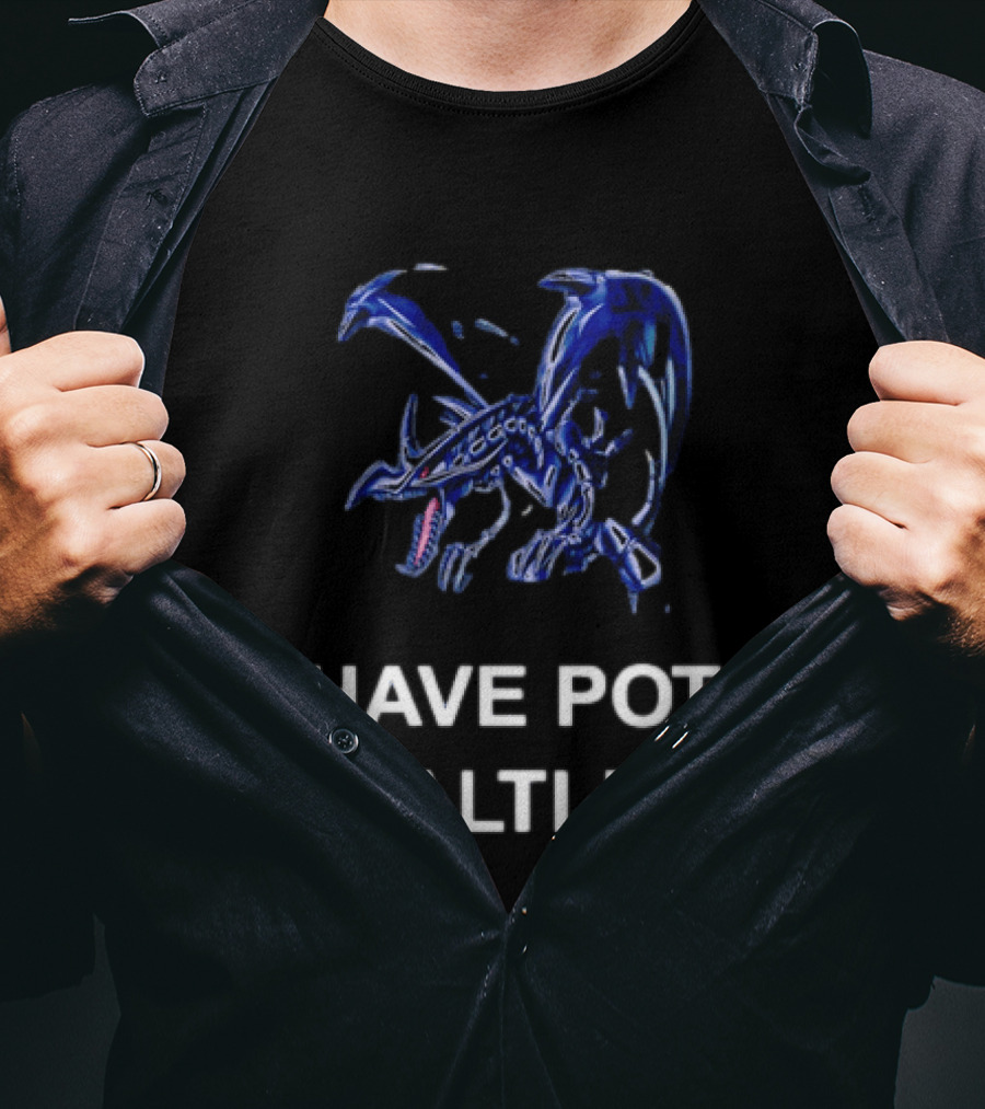 I Have POTS Red Eyes Black Dragon SaltLife T-Shirt