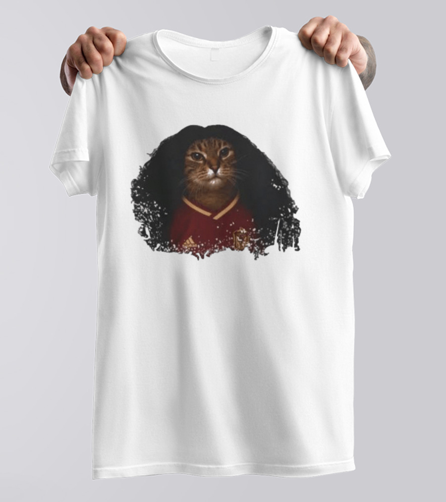 Caturella 24 Cat With Hair In Spain Soccer Jersey T-Shirt