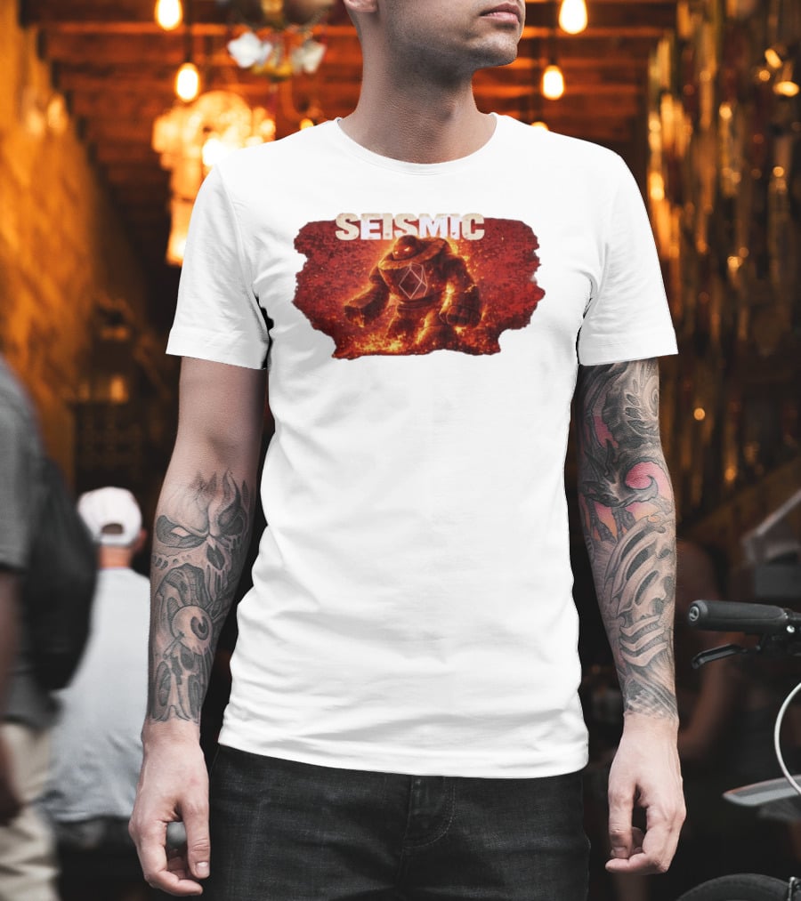 Seismic Magnitude Lava Golem Erupts With Power T-Shirt