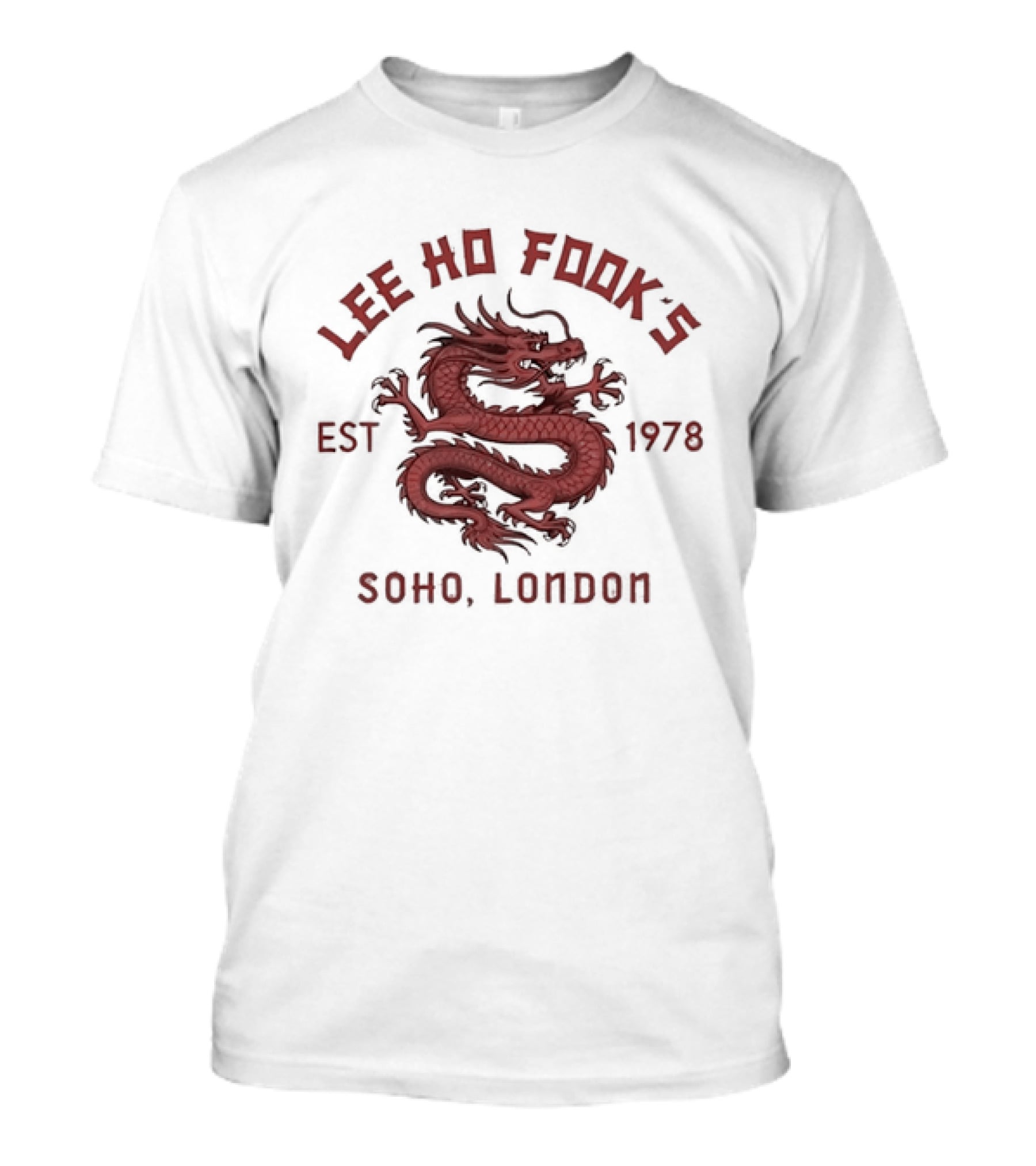 Lee Ho Fook's Est 1978 Soho London Dragon T-Shirt