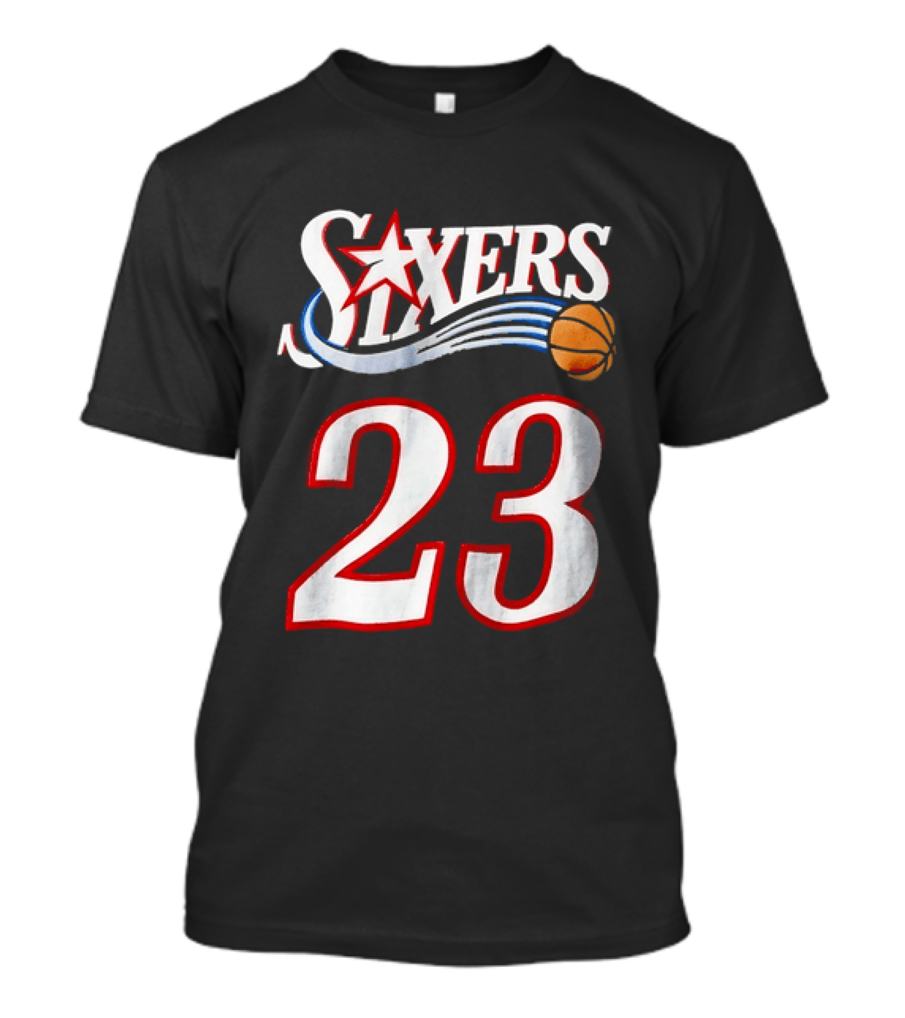 Philadelphia 76ers Number 23 Sixers Basketball Jersey T-Shirt