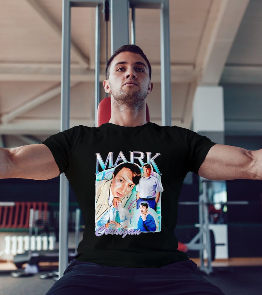 Mark Corrigan Peep Show Character Collage T-Shirt