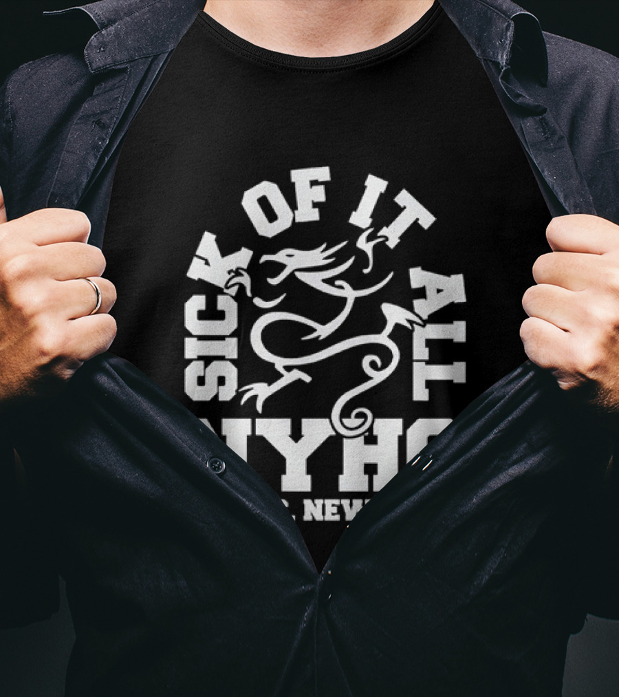 Sick Of It All NYHC Queens New York Hardcore Dragon T-Shirt