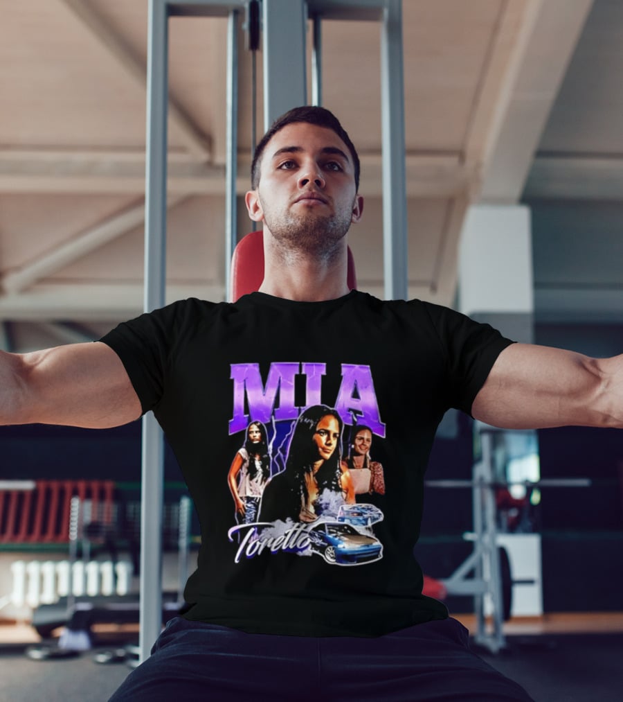 Mia Toretto Fast And Furious Movie Character Car Scene T-Shirt
