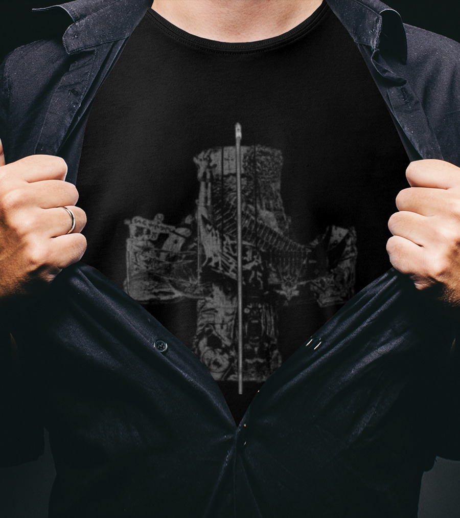 Sofaygo Mania Skull Zip T-Shirt