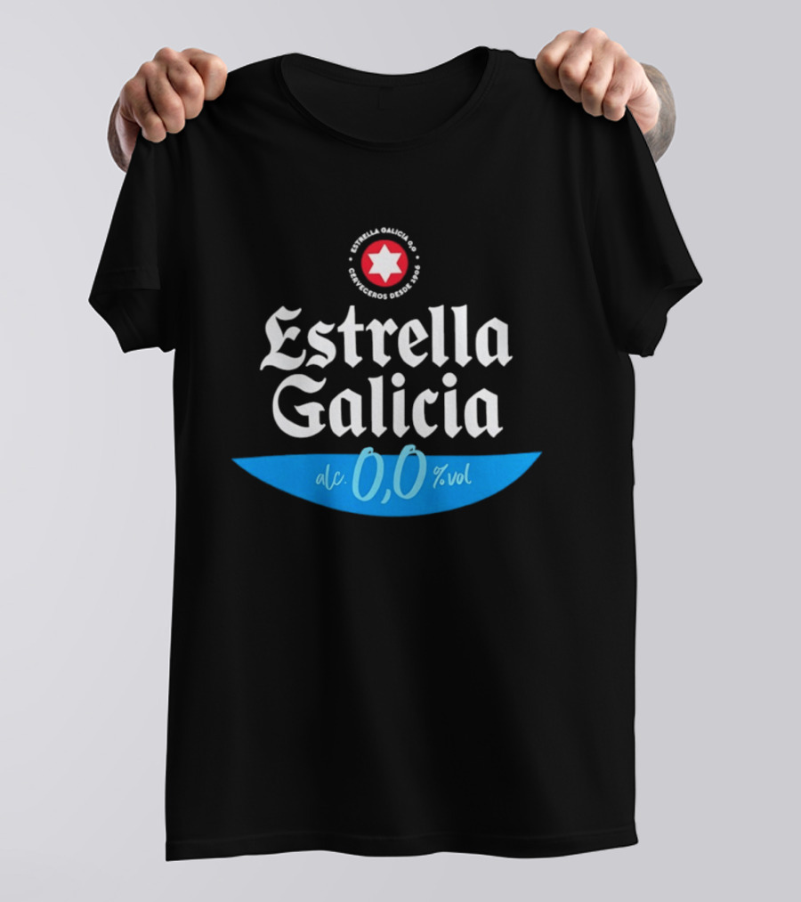 Estrella Galicia 0.0% Alc Alcohol Free T-Shirt