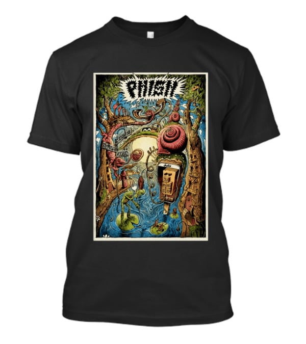 Phish July 24 29 2026 Madison Square Garden New York With Surreal Nature T-Shirt