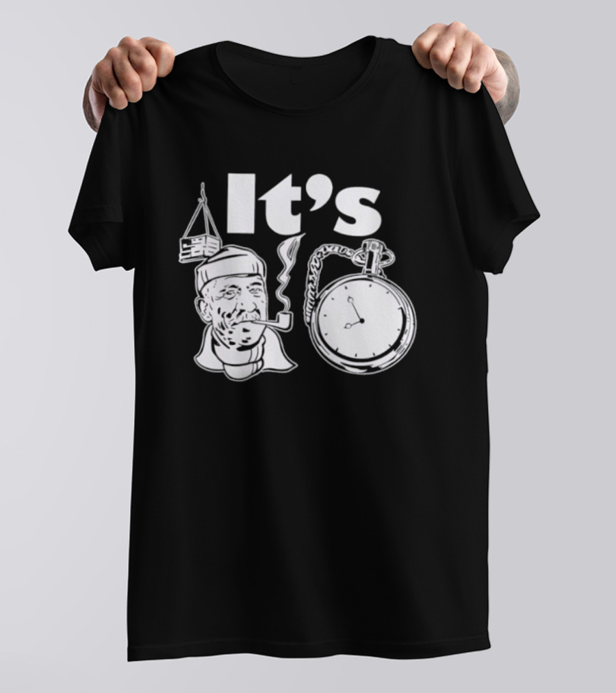 Popeye The Sailor Man Pocket Smoking Pipe Nautical Seaman Cartoon It's T-Shirt
