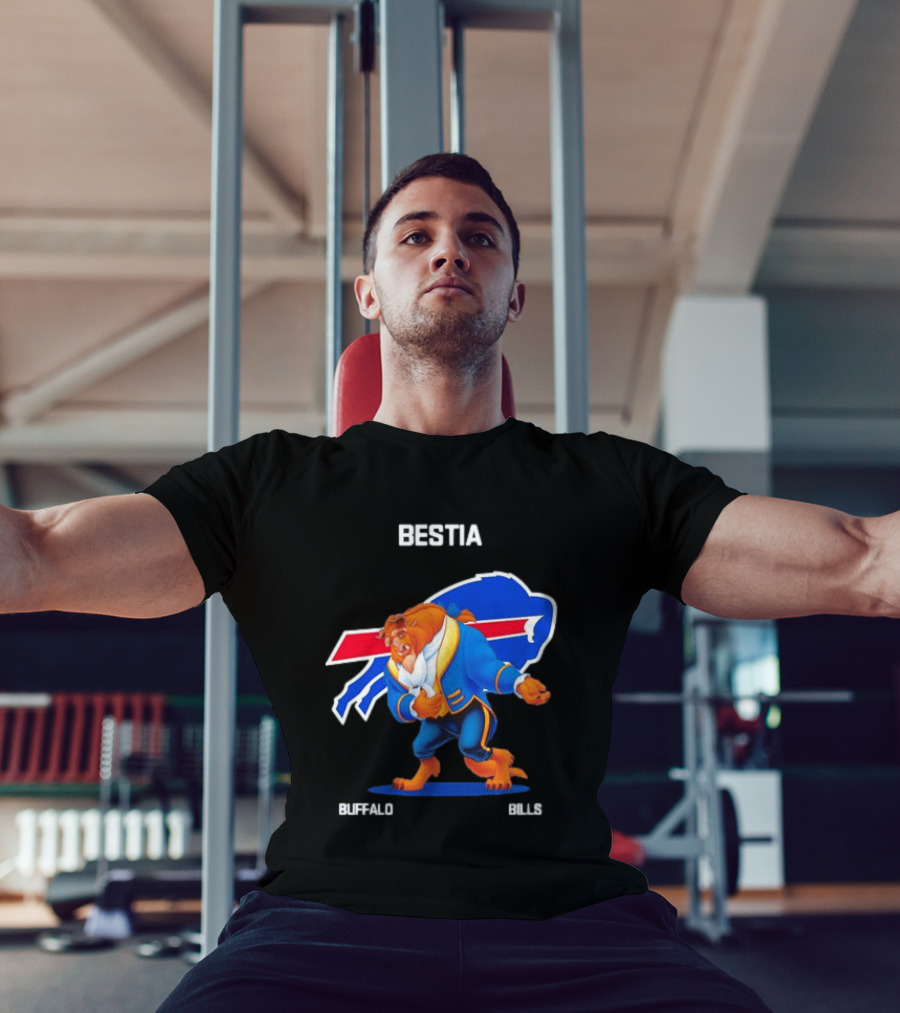Buffalo Bills Beastia Cartoon T-Shirt