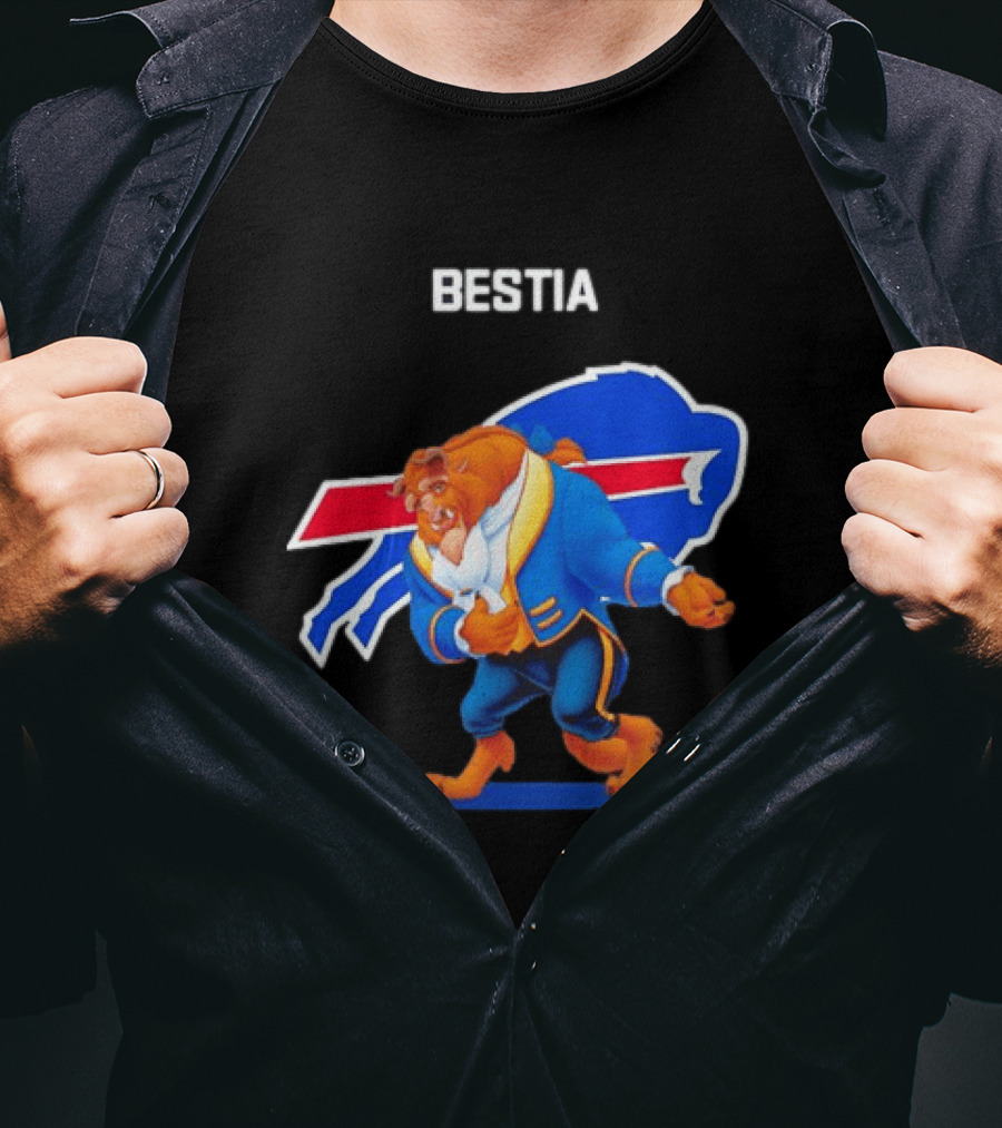 Buffalo Bills Beastia Cartoon T-Shirt