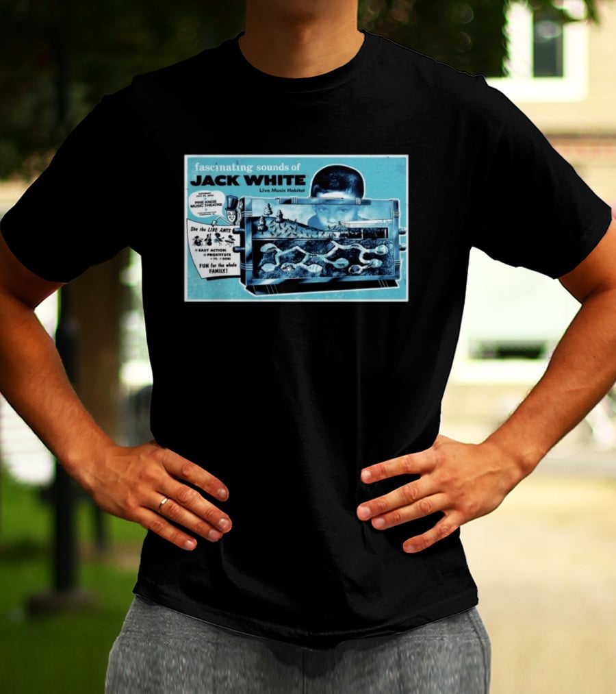 Fascinating Sounds Of Jack White Live Music Habitat Pine Knob Music Theatre 2026 T-Shirt