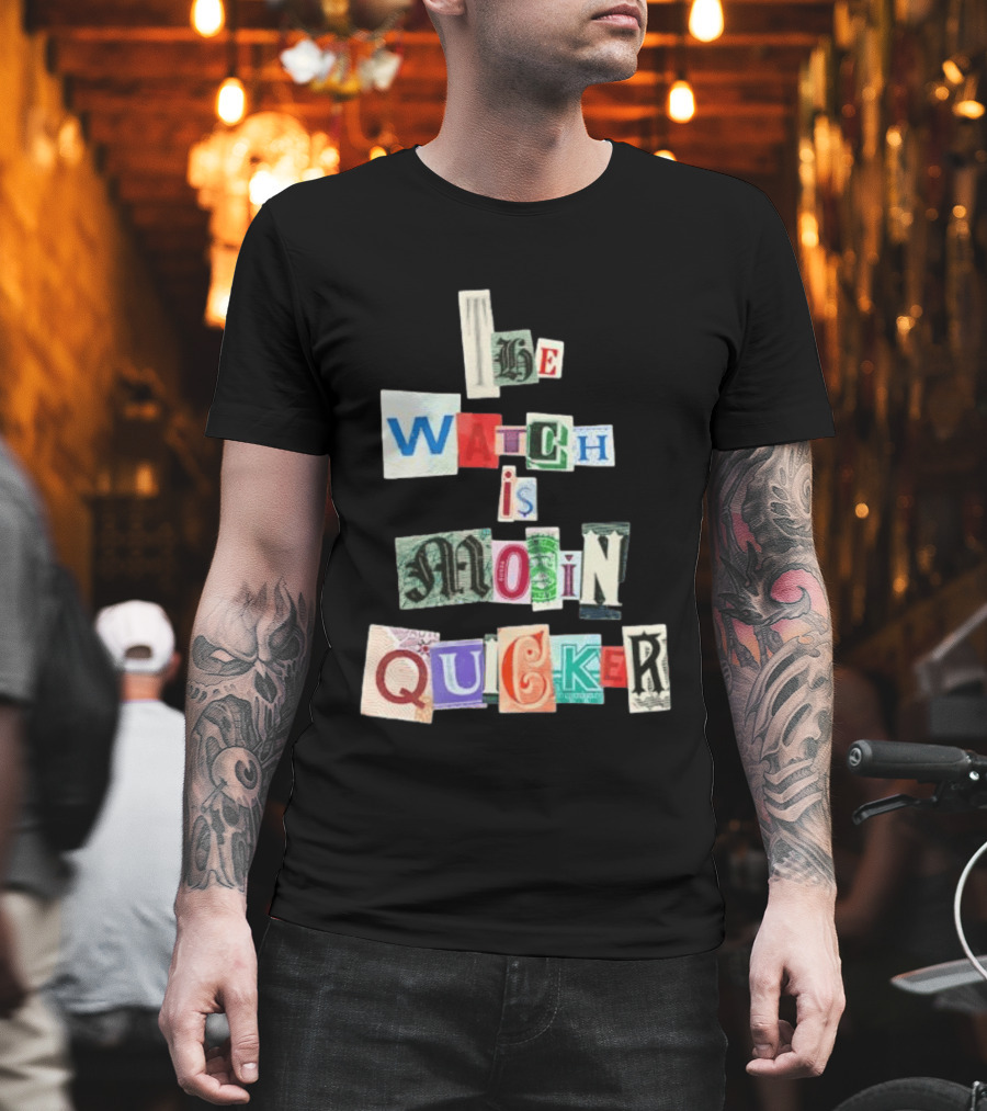 The Is Moin Quicker Collage T-Shirt