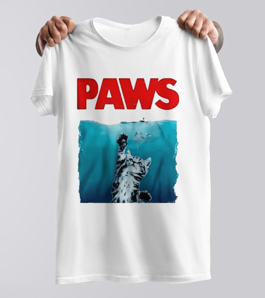 PAWS Cat Kitten Jaws T-Shirt