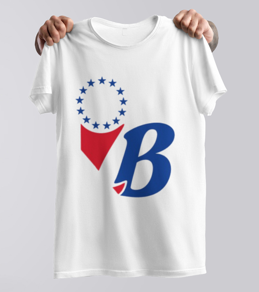 Chinatown Market Store Let Brotherly Love Philadelphia B Icon Circle Stars T-Shirt