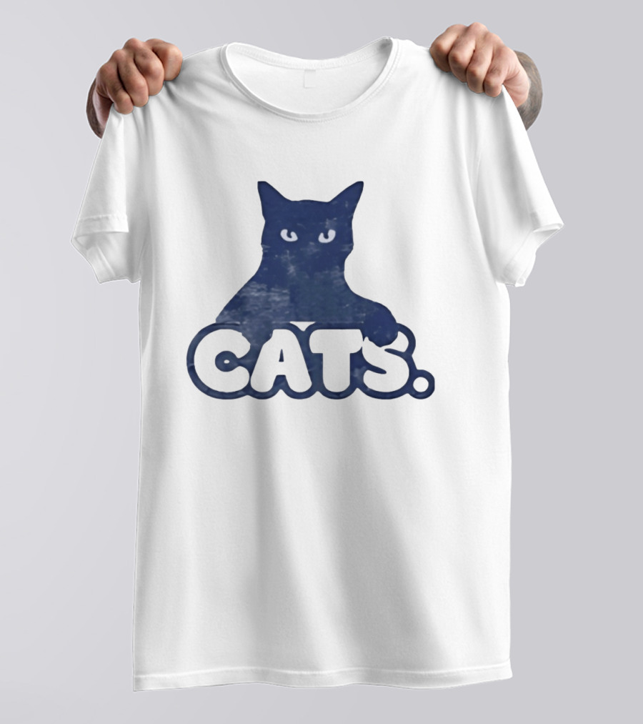 Distressed Vintage Cats Feline Kitten Pet T-Shirt