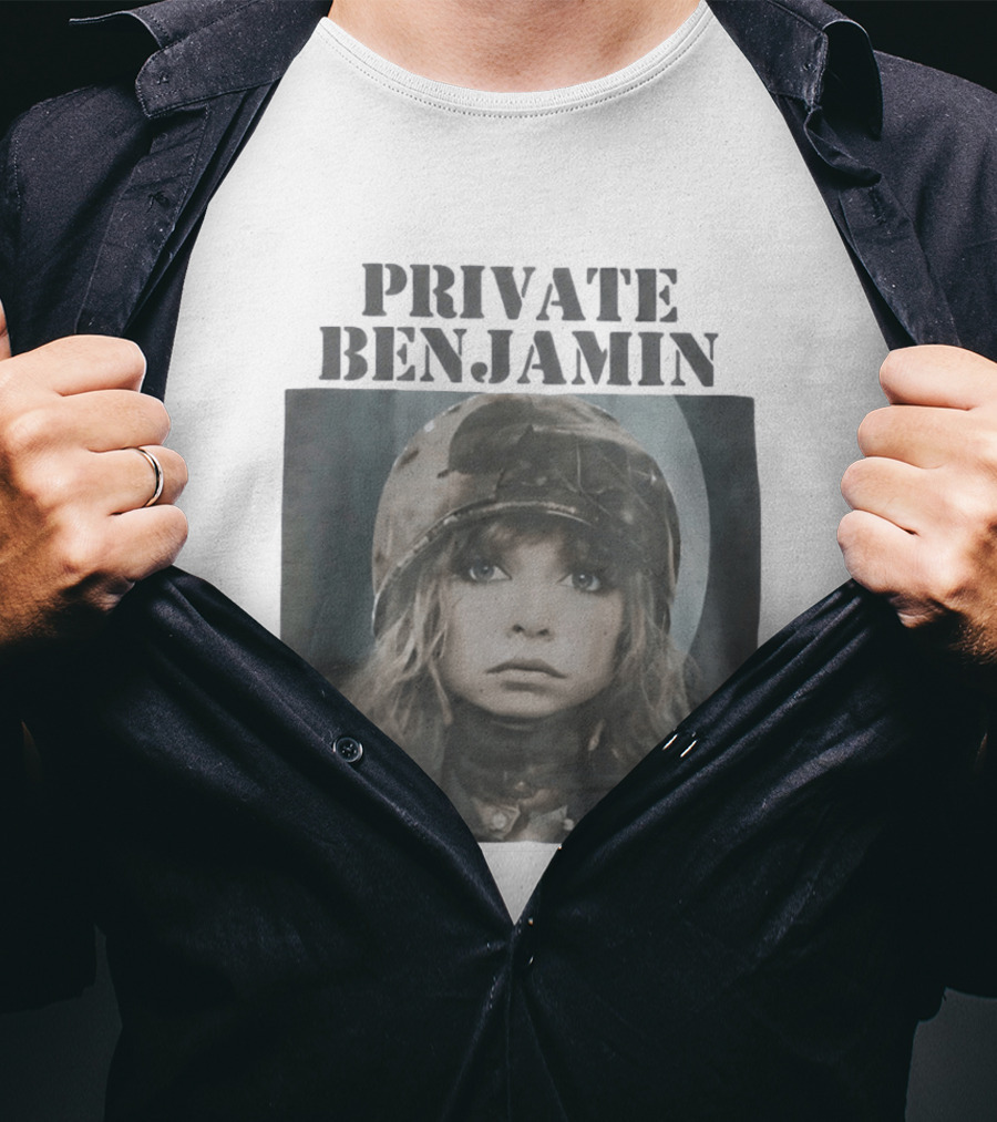 Private Benjamin Goldie Hawn 1980s Movie Iconic Military T-Shirt