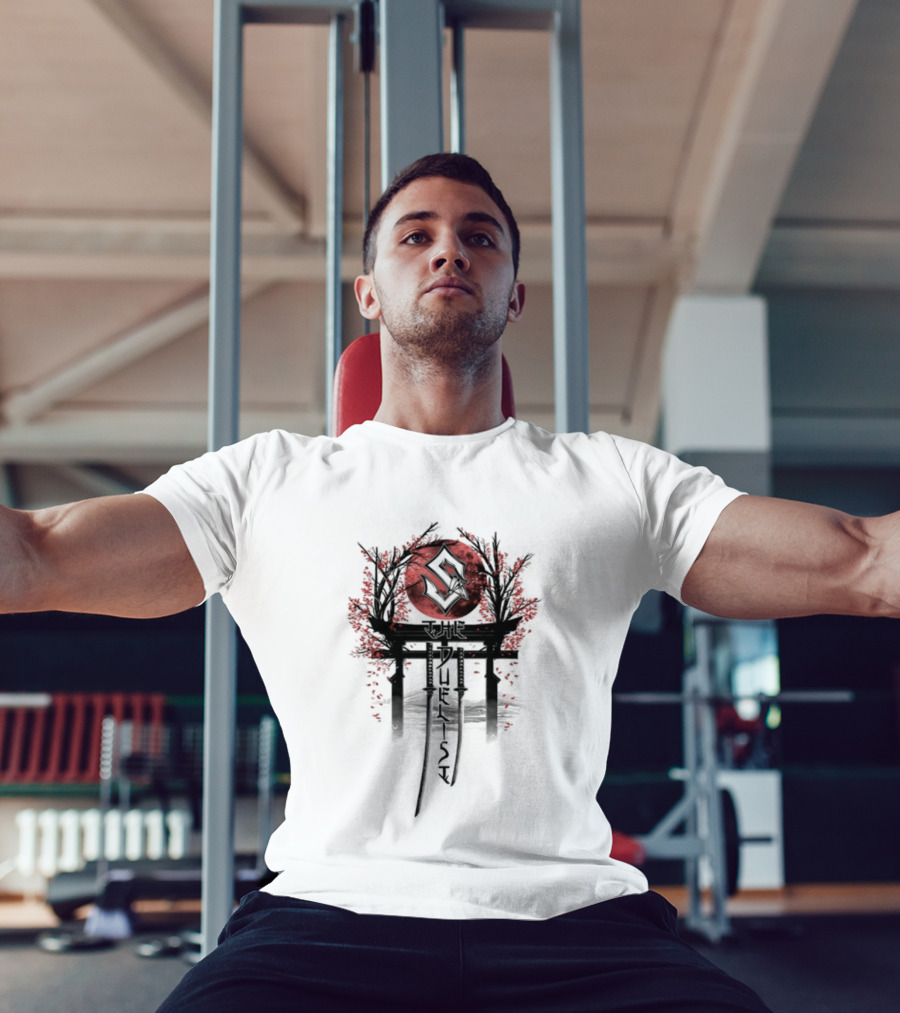 Sabaton Store Signed The Duelist S Symbol Red Circle Blossom T-Shirt