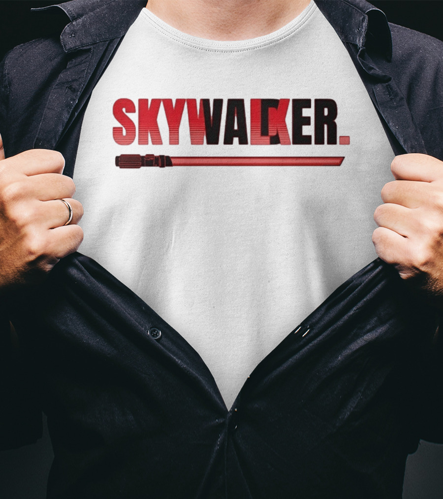 Skywalker Star Wars Lightsaber Jedi Sith Sith Lightsaber T-Shirt