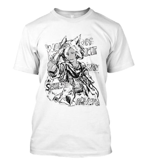 Warriors Of Light Man Sexiest Alive Final Fantasy XIV Gaming T-Shirt
