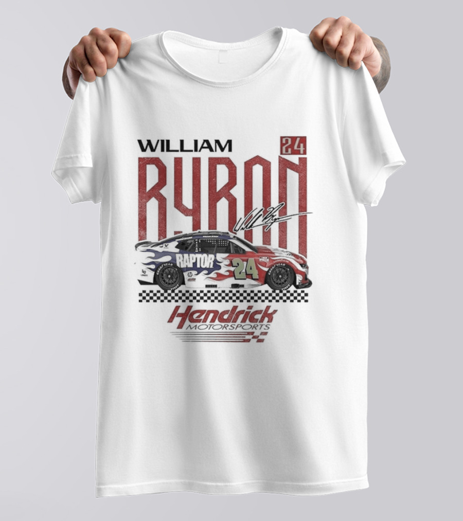 William Byron 24 Hendrick Motorsports NASCAR 2026 T-Shirt