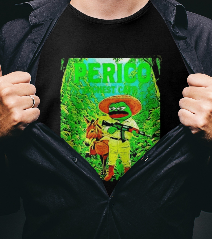 Perico Highest Caff Jungle Donkey Explorer T-Shirt