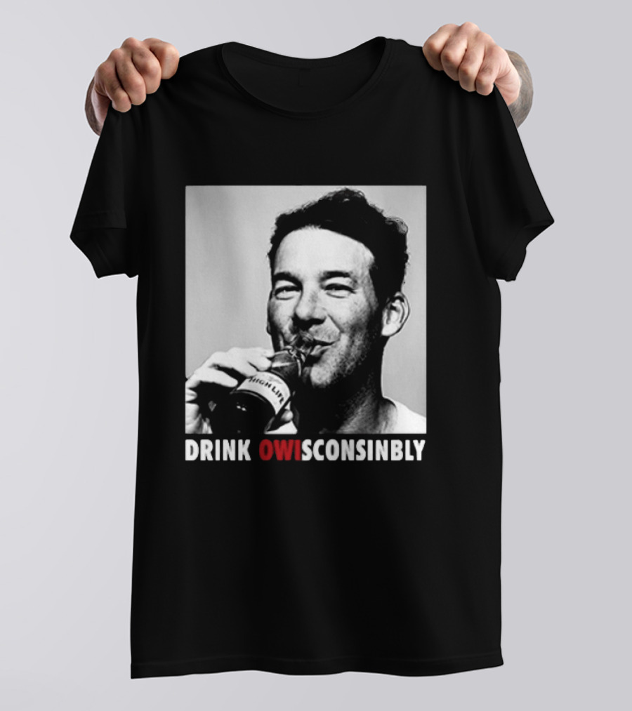 Tony Romo Drink OWIsconsinbly High Life T-Shirt