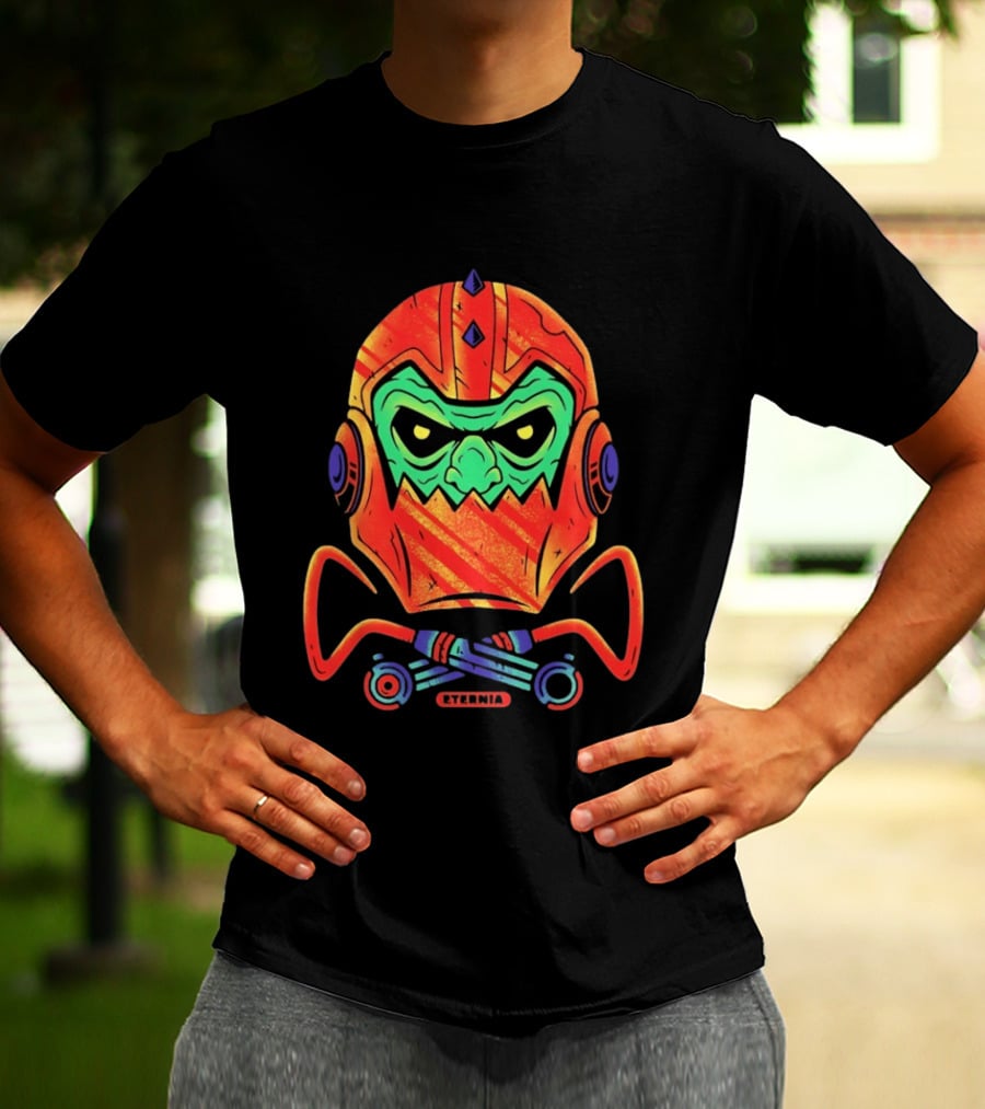 Trap Jaw Eternia Masters Of The Universe Retro Villain T-Shirt