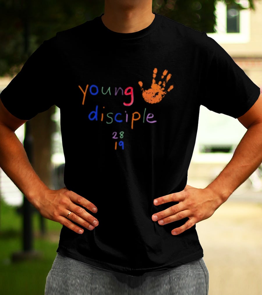Young Disciple 2819 Handprint Colorful T-Shirt