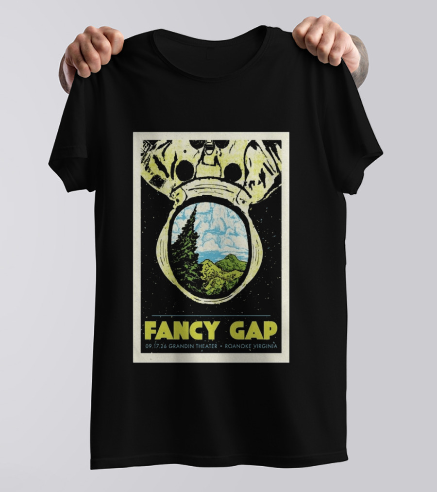 Fancy Gap 09 17 26 Grandin Theater Roanoke Virginia T-Shirt