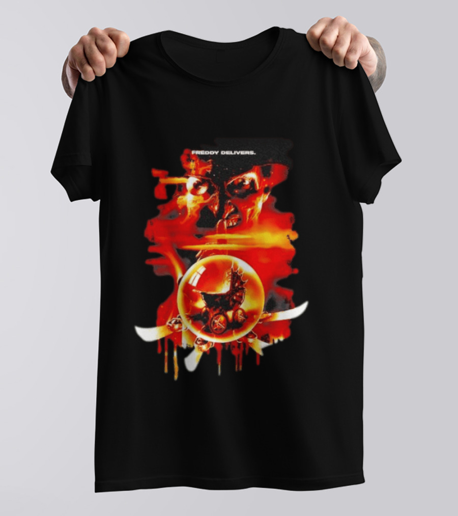 Freddy Krueger A Nightmare On Elm Street The Dream Child Freddy Delivers T-Shirt