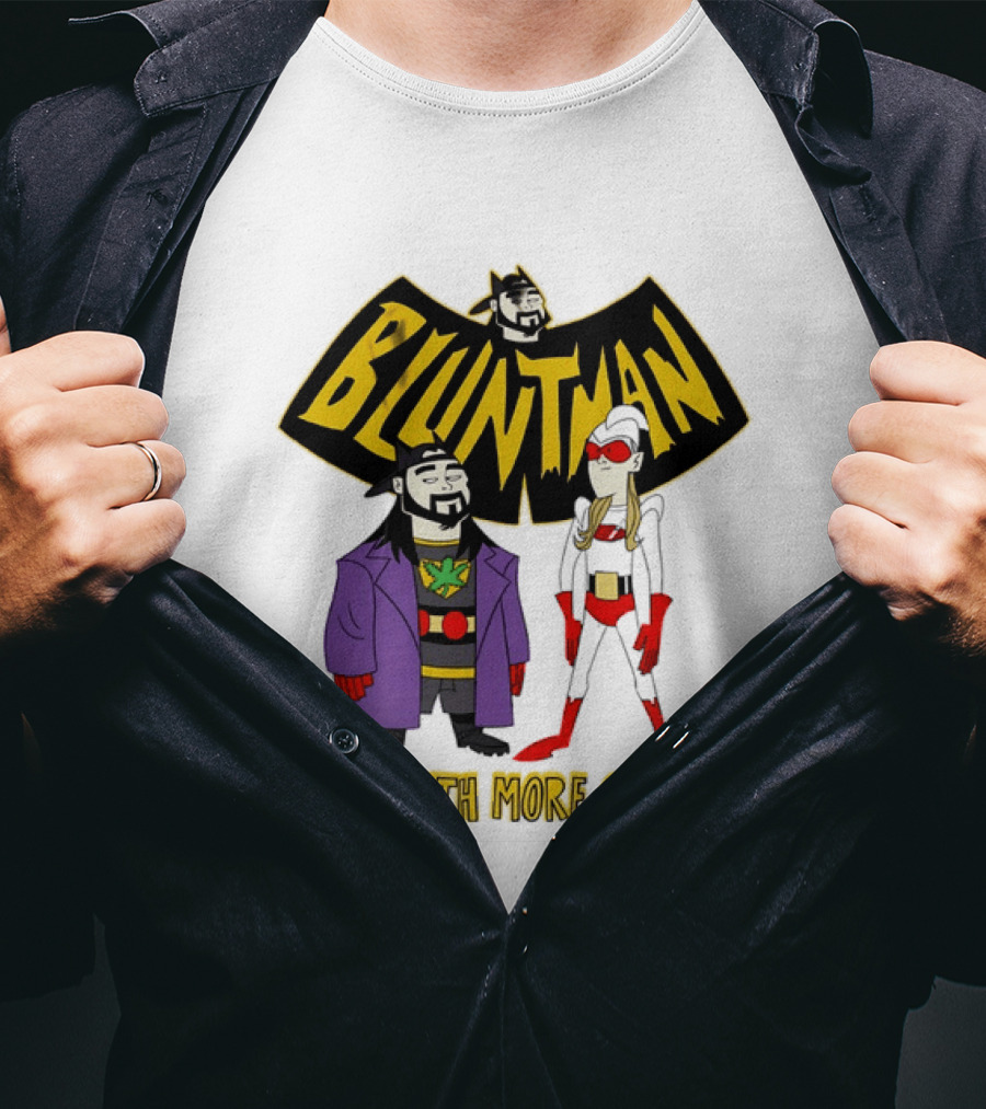 BLUNTMAN Now With More Chronic Jay And Silent Bob T-Shirt
