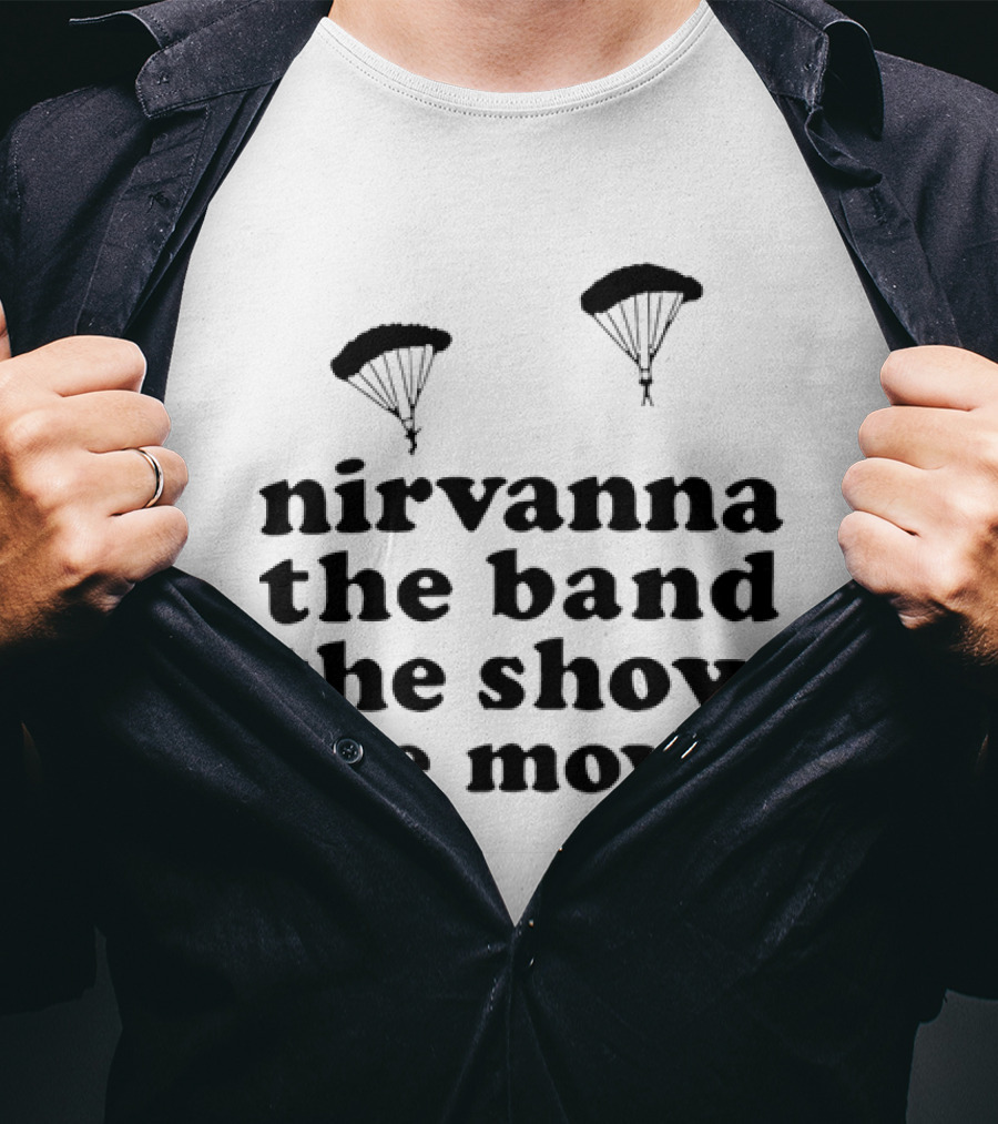 Nirvanna The Band The Show The Movie Parachute T-Shirt