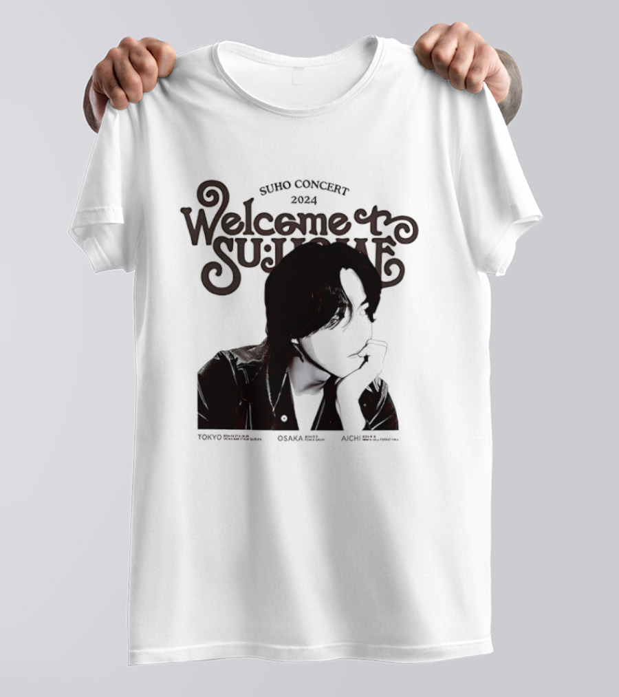 SUHO Concert 2024 Welcome To Su Home Tokyo Osaka Aichi Tour T-Shirt