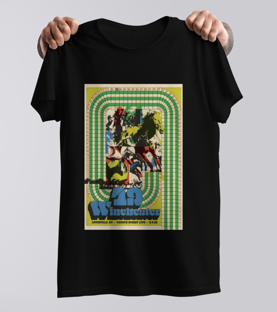 49 Winchester Louisville KY Fourth Street Live September 4th 2026 Horse Racing T-Shirt