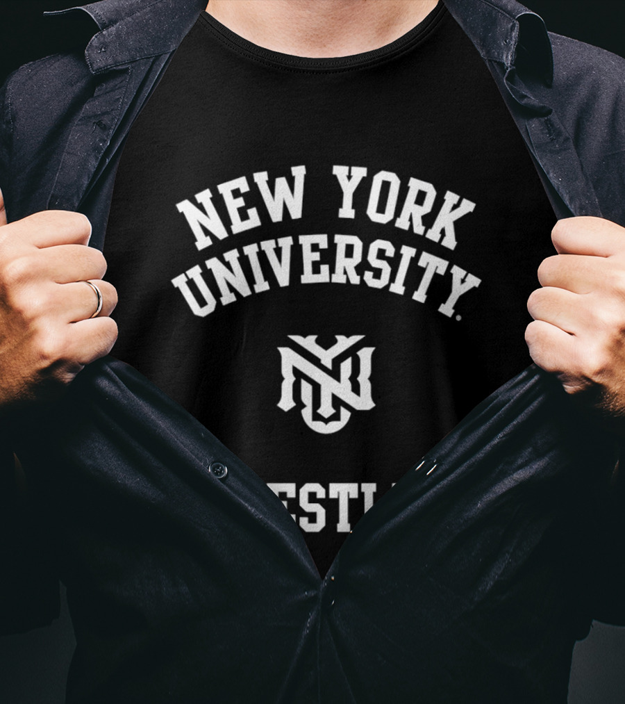 New York University Wrestling NYU NCAA Team T-Shirt