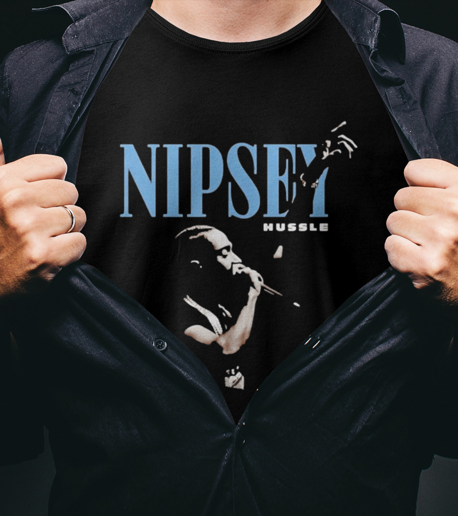 Nipsey Hussle Rap Artist Performing Music Nipsey Hussle T-Shirt