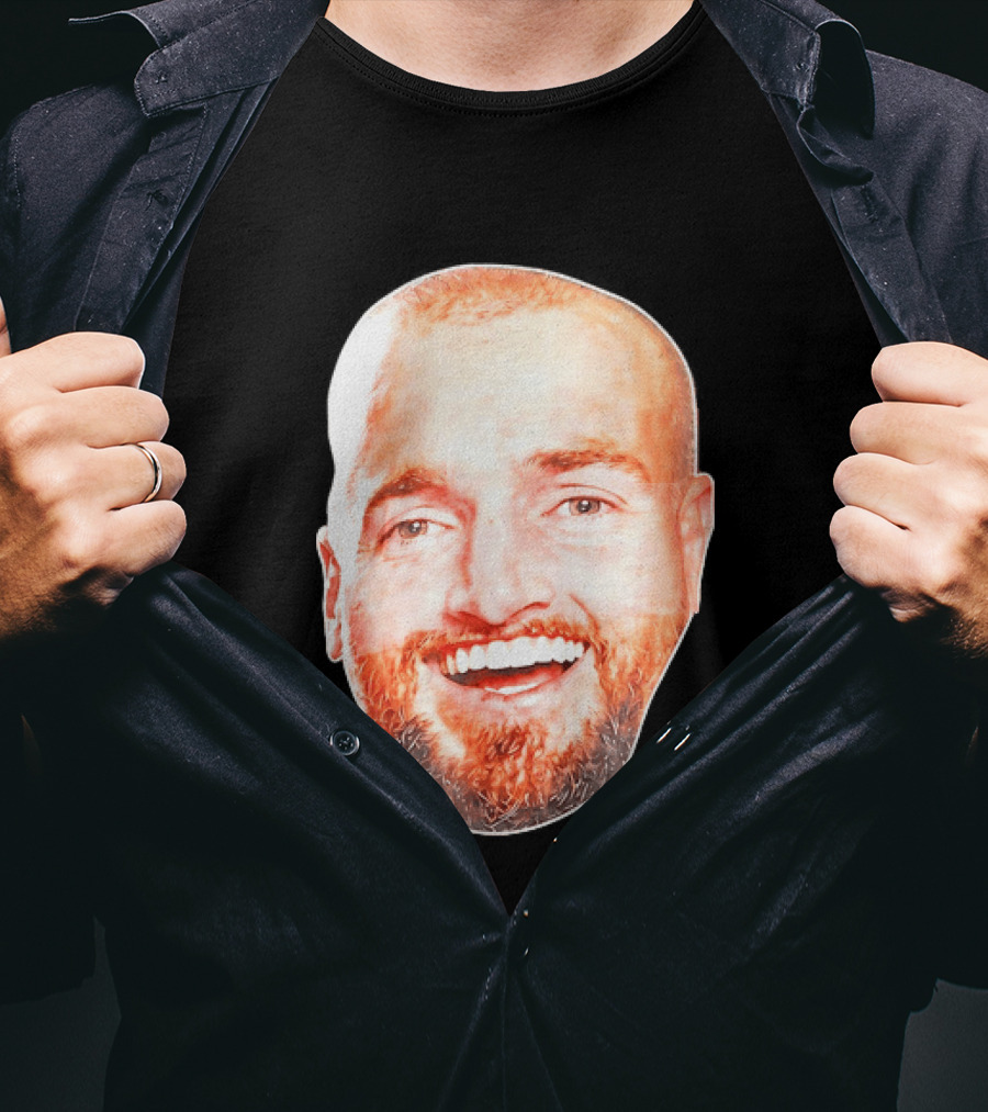 Post Malone Smiling Face Celebrity Image T-Shirt