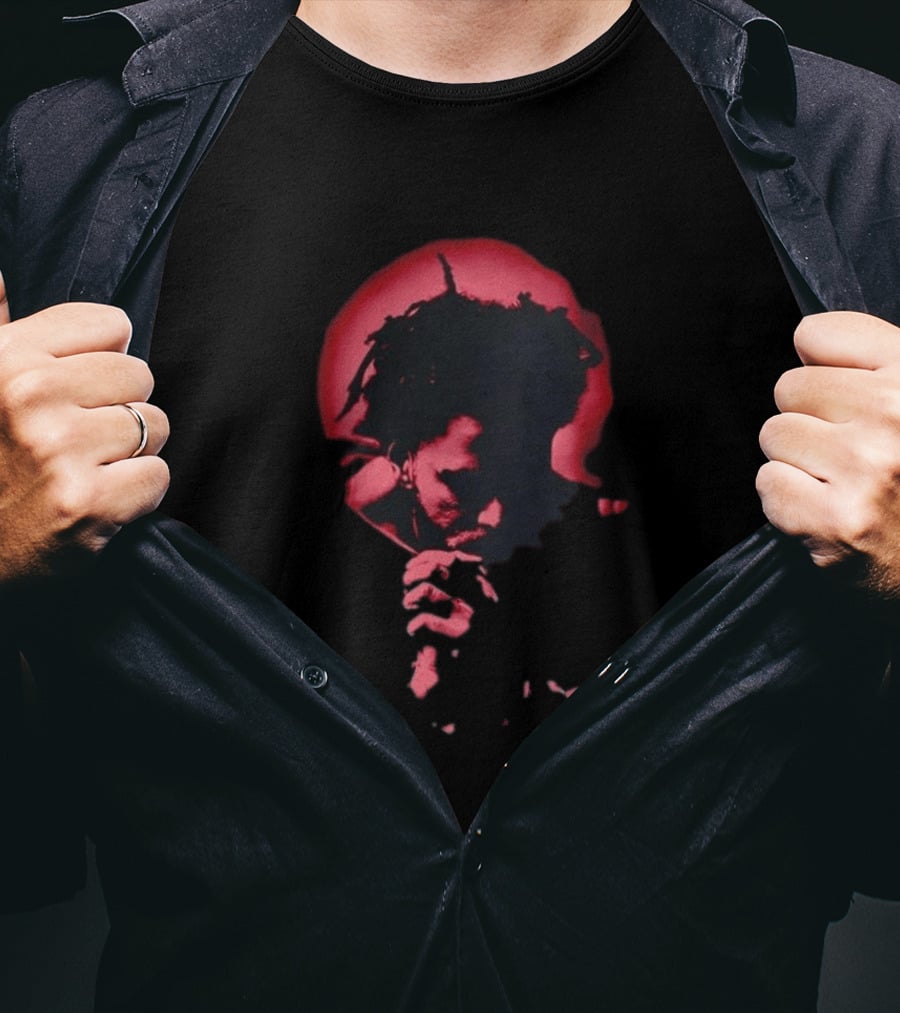 JID Red Microphone Performance T-Shirt