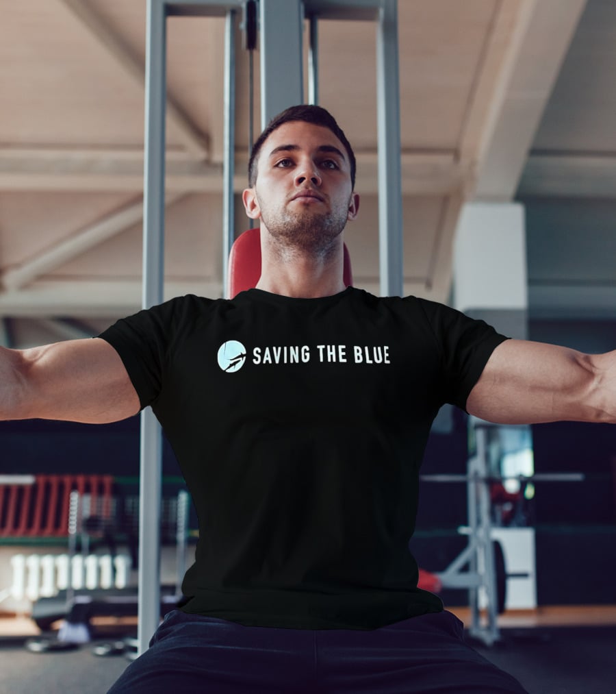 Saving The Blue Shark Conservation Marine Life T-Shirt