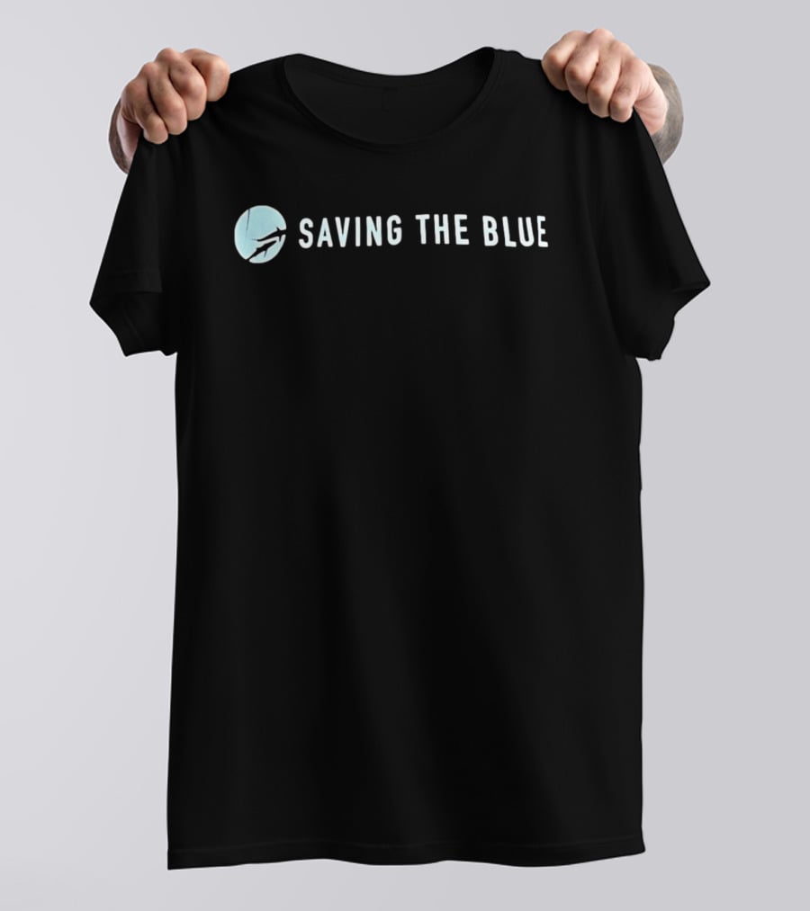 Saving The Blue Shark Conservation Marine Life T-Shirt