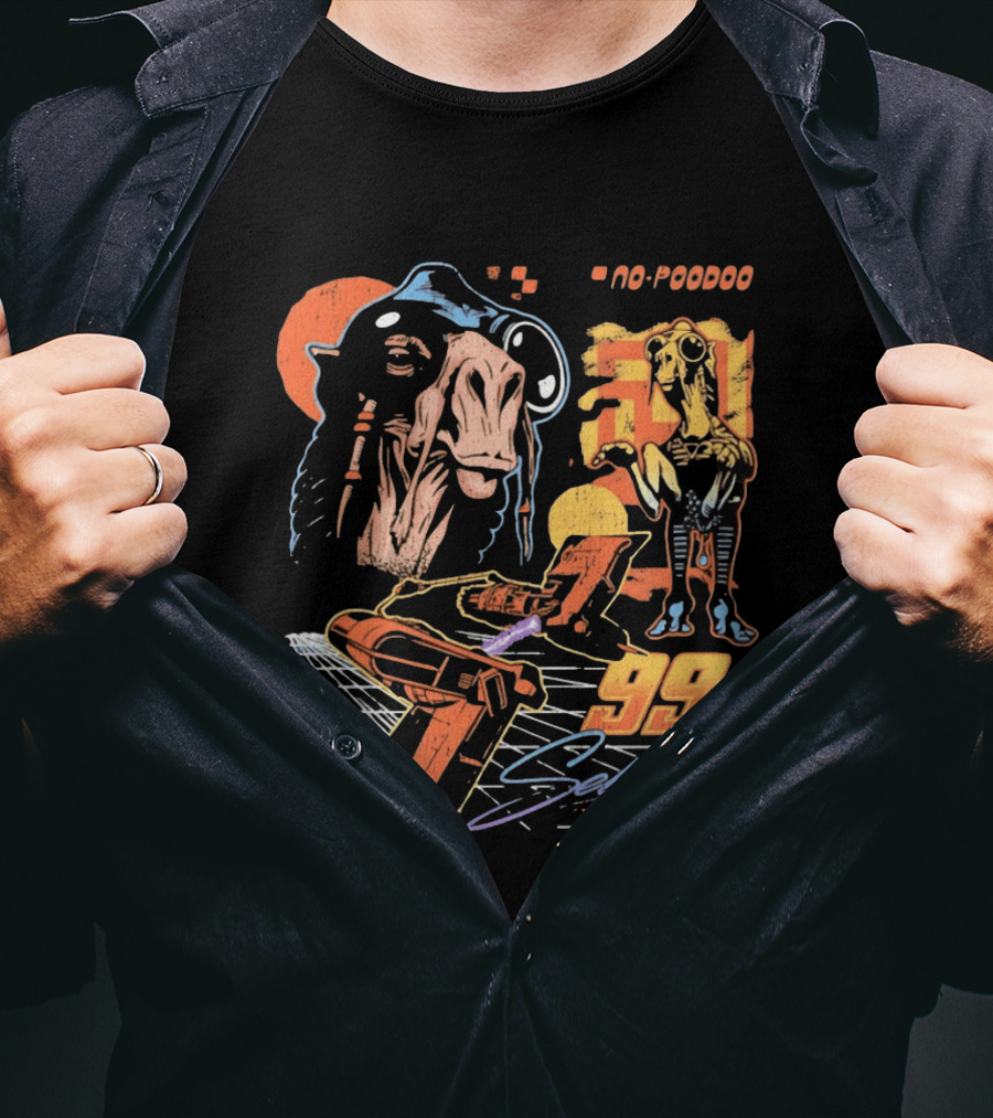 Sebulba No Poodoo Podracing Est 1999 Yo Can Ta Bantha Poodoo Racing Speed Pilot 99 T-Shirt