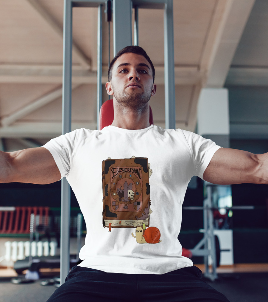 Adventure Time Enchiridion Snail Cartoon Network Book T-Shirt