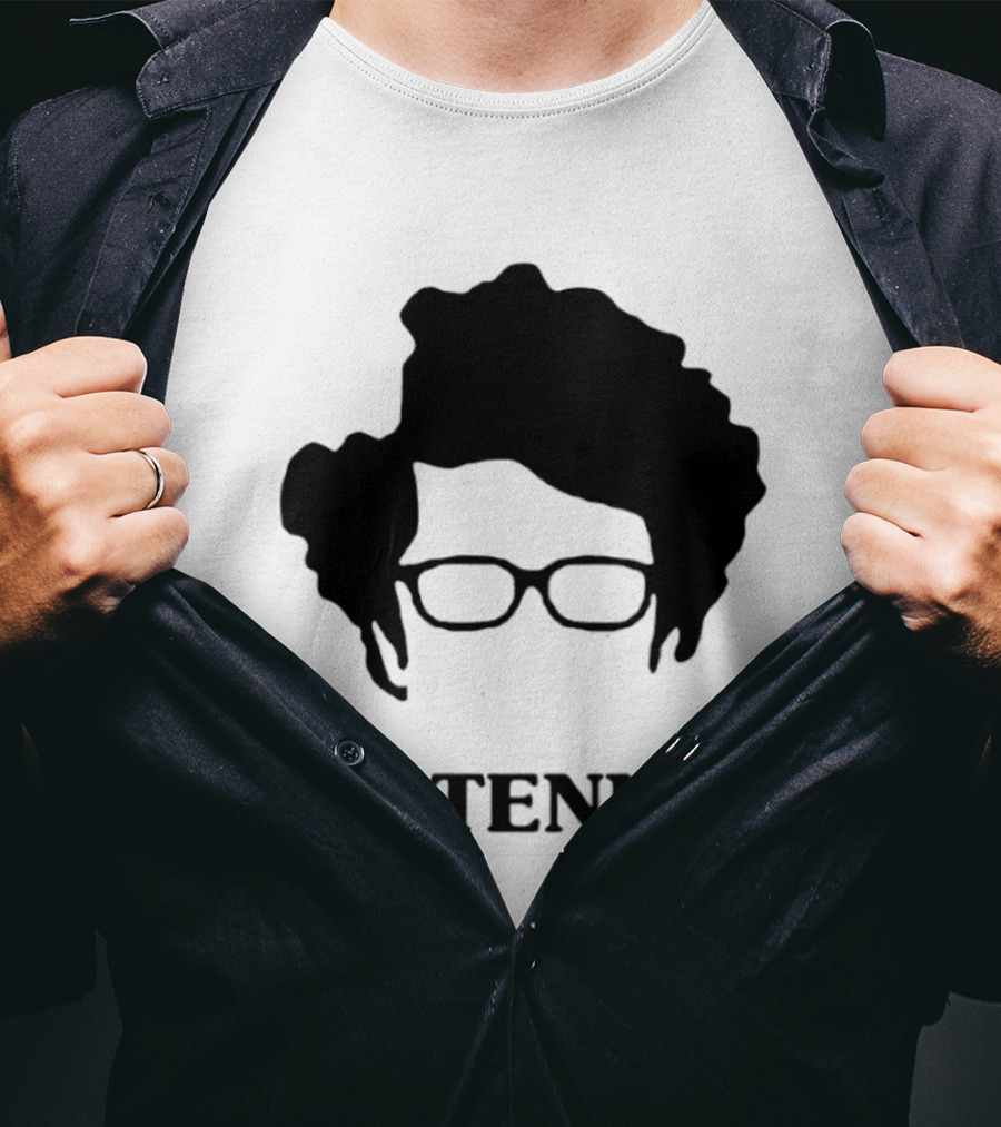 Tnetennba Maurice Moss The IT Crowd Black Glasses Hair T-Shirt