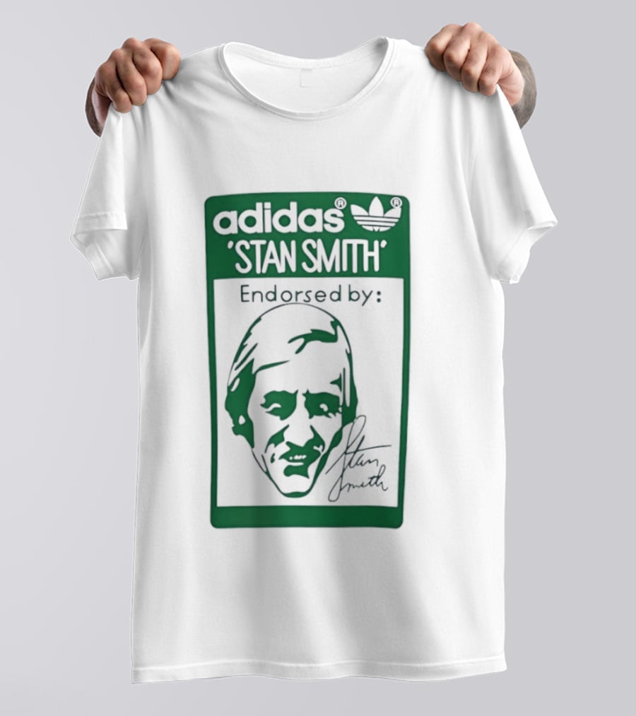 Adidas Stan Smith Endorsed Logo Green T-Shirt