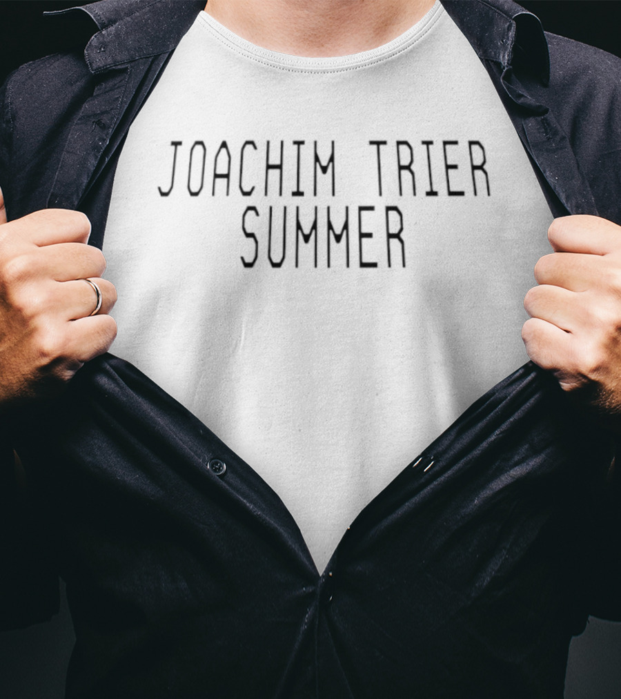 Joachim Trier Summer Norwegian Cinema Film Director T-Shirt